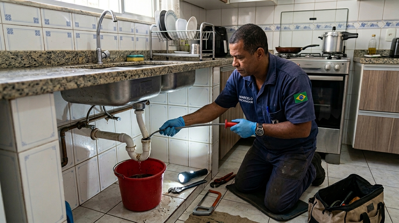 Limpeza de Canos com Equipamento em Uberaba‑MG